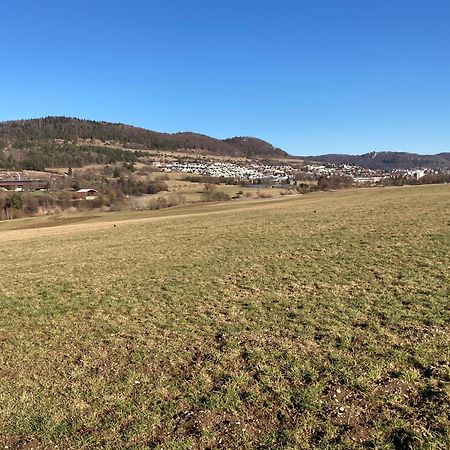 Atemberaubender Ausblick Mit Premium-Wanderwegen Vor Der Haustuer Apartment Albstadt Exterior photo