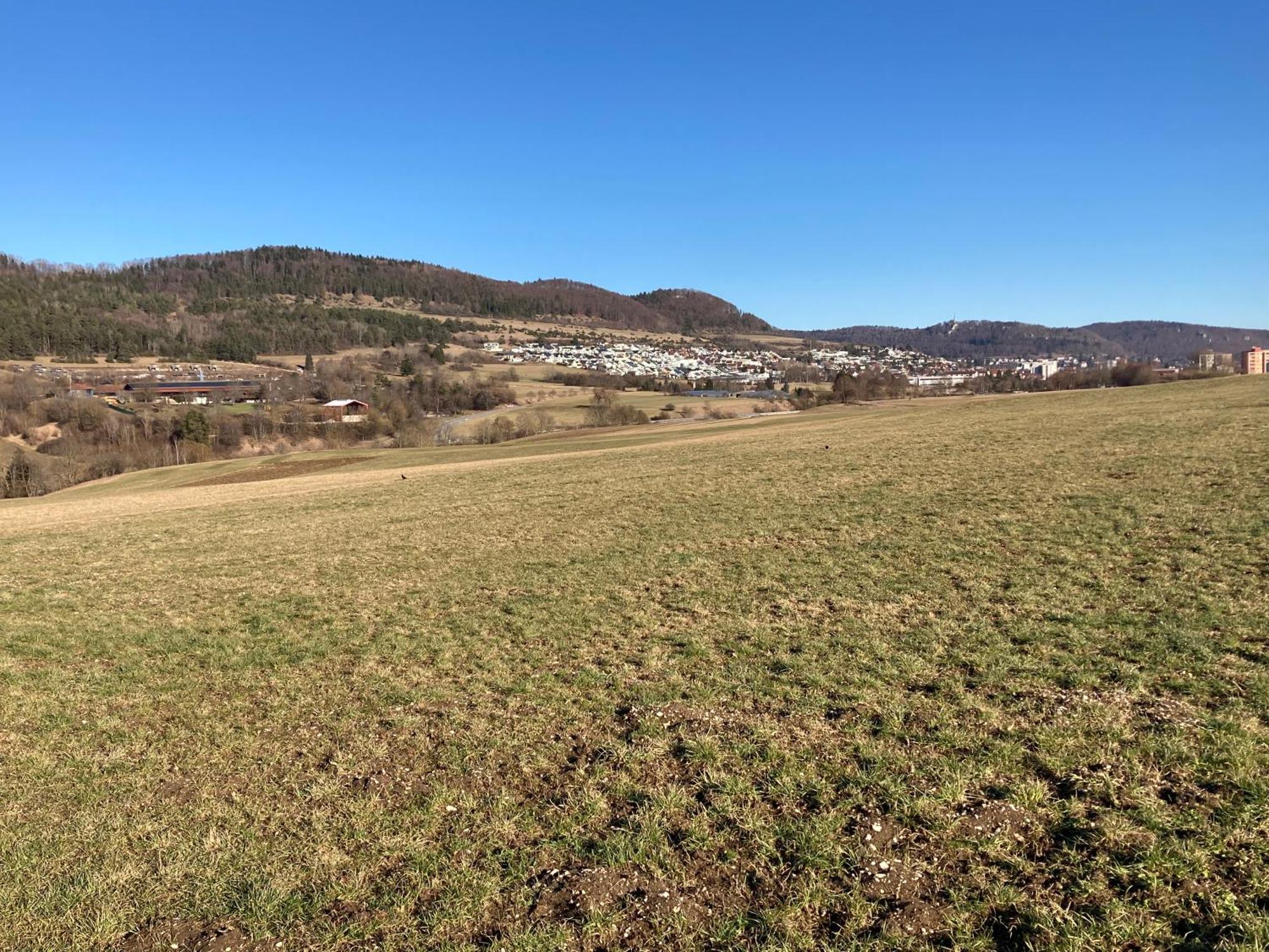 Atemberaubender Ausblick Mit Premium-Wanderwegen Vor Der Haustuer Apartment Albstadt Exterior photo